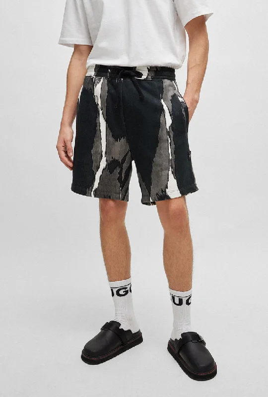 HUGO DAVERAR AOP COTTON SHORTS