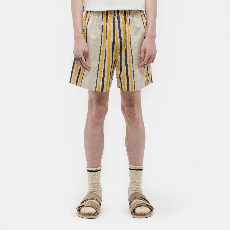 Namesake Stripe Shorts in Ecru/Multicolor