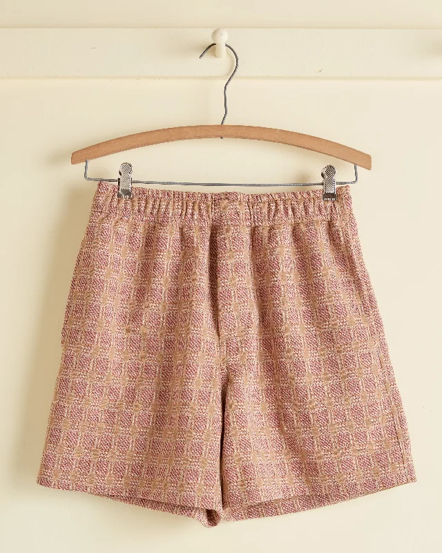 Sorghum Grid Shorts - XXS