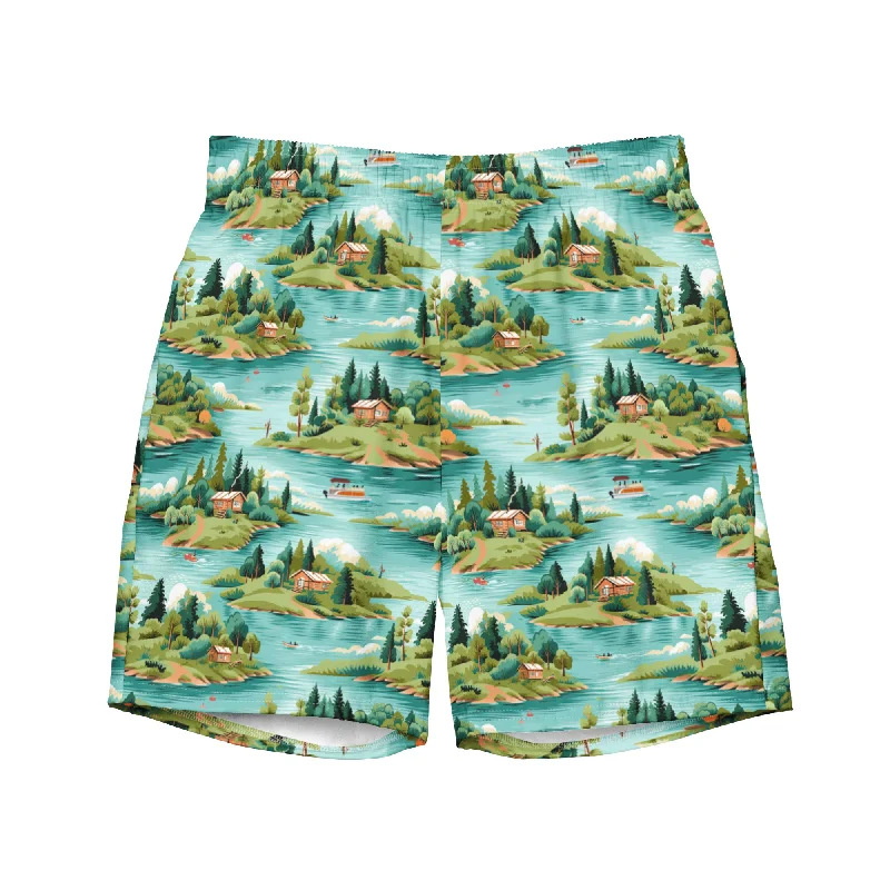 Up North Men's Swim Trunks